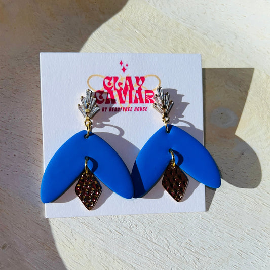 Bold Blue Dangles